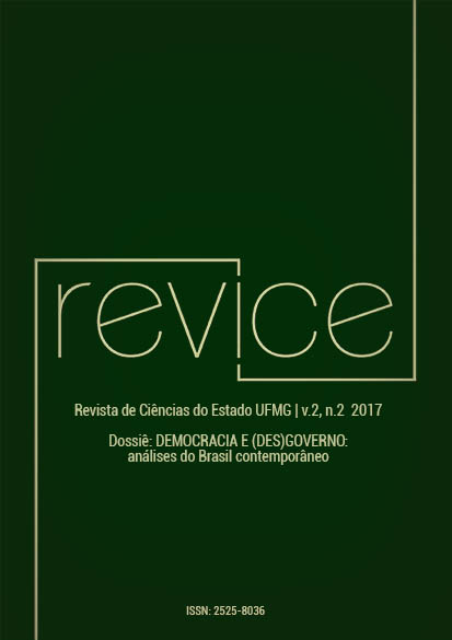 					Visualizar v. 2 n. 2 (2017): Democracia e (des)governo: análises do Brasil contemporâneo
				
