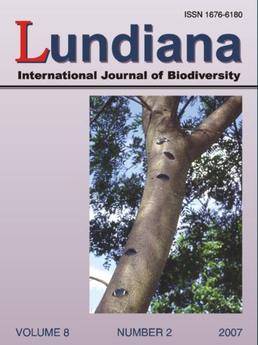 					Visualizar v. 8 n. 2 (2007): Lundiana: International Journal of Biodiversity
				