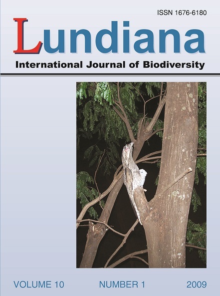 					Visualizar v. 10 n. 1 (2009): Lundiana: International Journal of Biodiversity
				