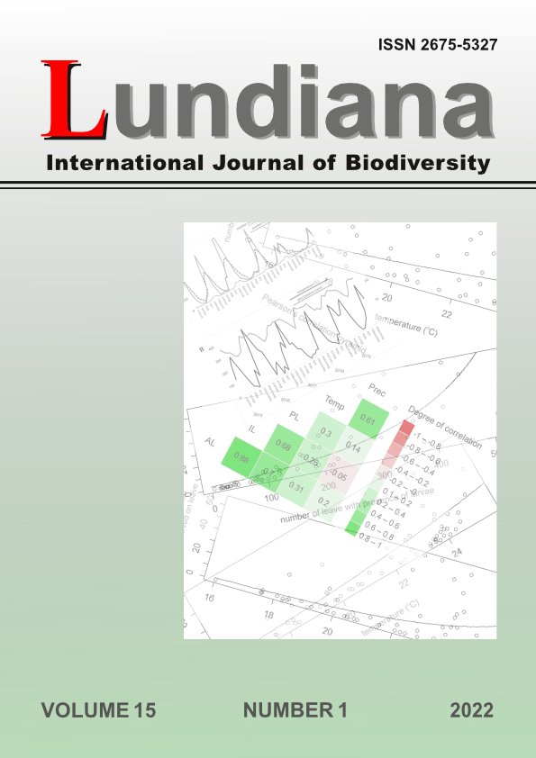 					Visualizar v. 15 n. 1 (2022): Lundiana: International Journal of Biodiversity 
				