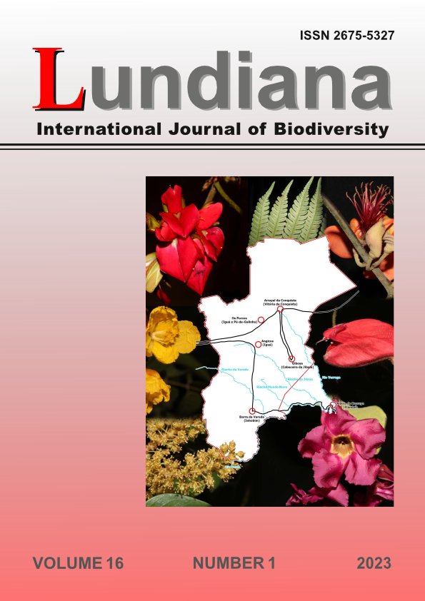 					View Vol. 16 No. 1 (2023): Lundiana: International Journal of Biodiversity 
				