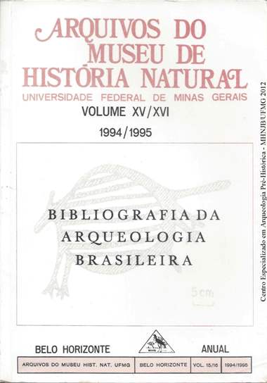 					Visualizar v. 15 (1994): BIBLIOGRAFIA DA ARQUEOLOGIA BRASILEIRA
				