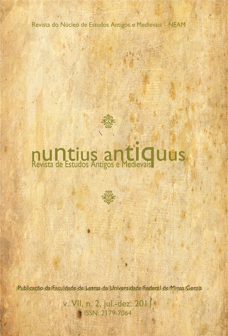 					Visualizar v. 7 n. 2 (2011): Nuntius Antiquus
				