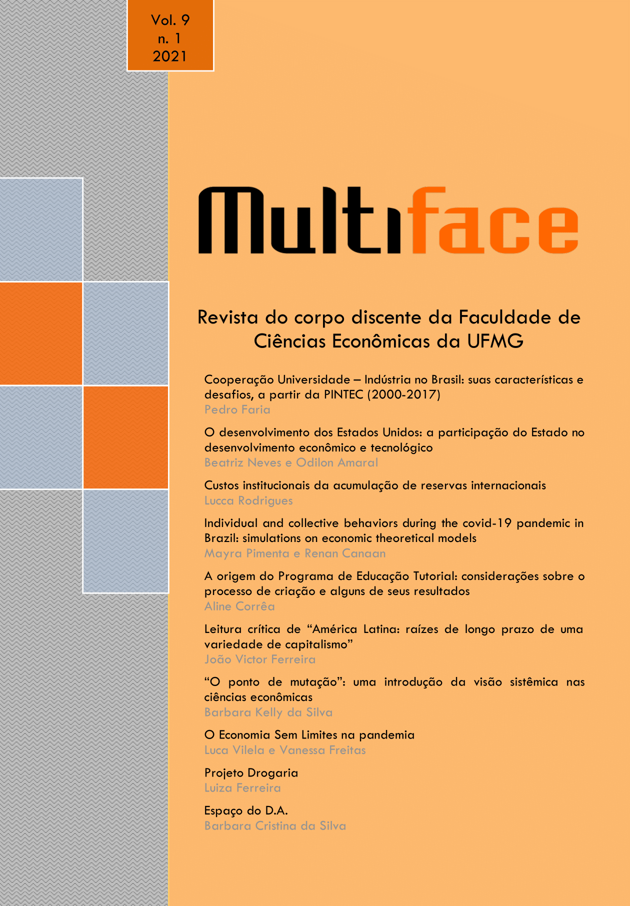 					Visualizar v. 9 (2021): Revista Multiface
				