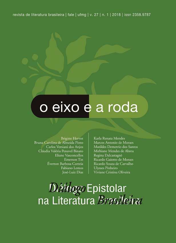 					Visualizar v. 27 n. 1 (2018): Diálogo Epistolar na Literatura Brasileira
				