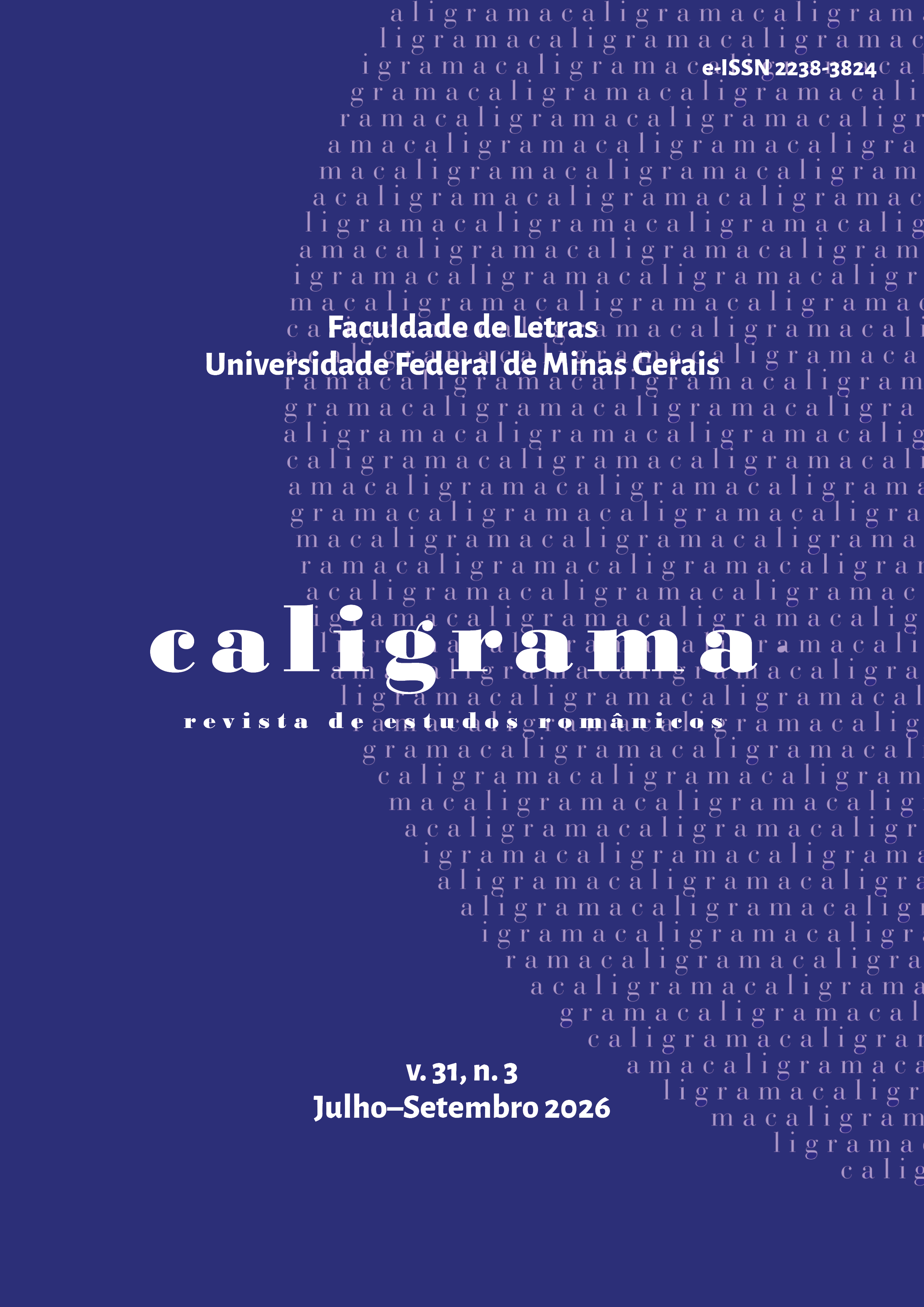 					Ver Vol. 31 Núm. 3 (2026): Dossiê: Literatura, Teatro e Sociedade
				